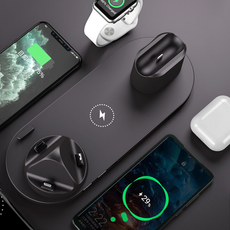 6-in-1 Wireless Charging Dock – iPhone, Apple Watch & More