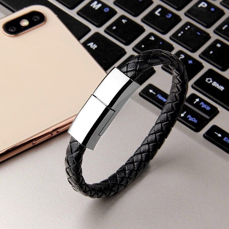 Magnetic Bracelet Charger – USB-C Cable for iPhone