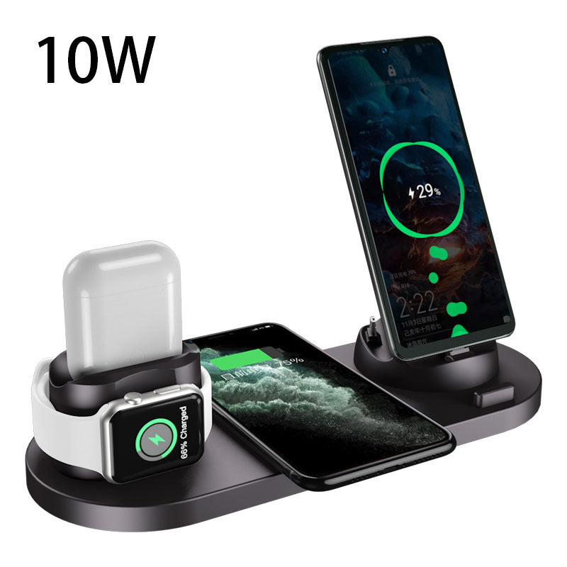 6-in-1 Wireless Charging Dock – iPhone, Apple Watch & More