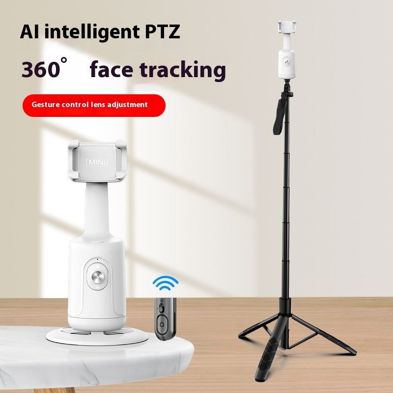 360° Smart Face Tracking Tripod – Auto Gimbal for Vlogging
