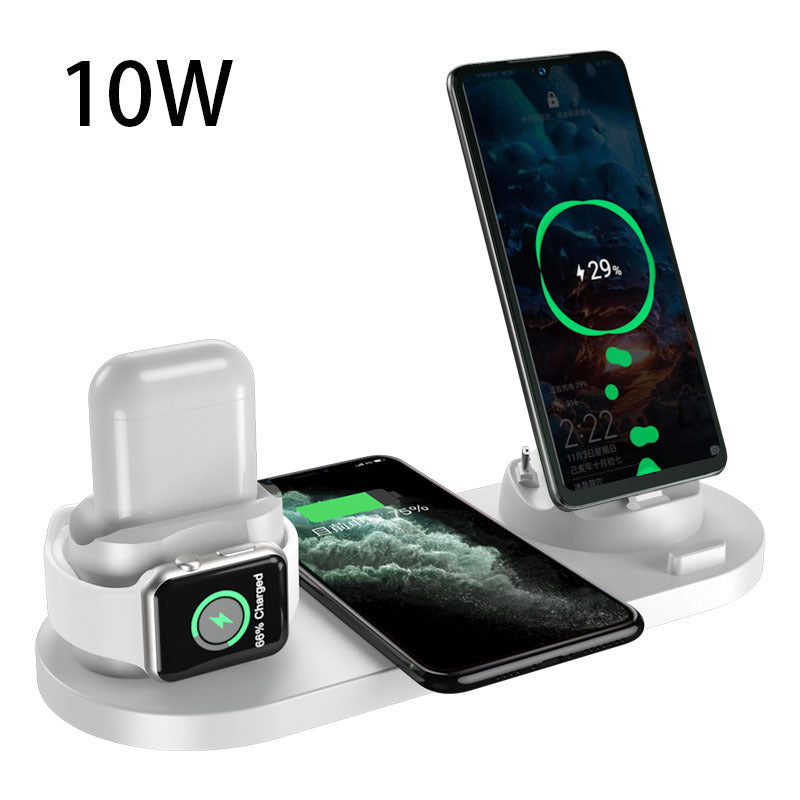 6-in-1 Wireless Charging Dock – iPhone, Apple Watch & More
