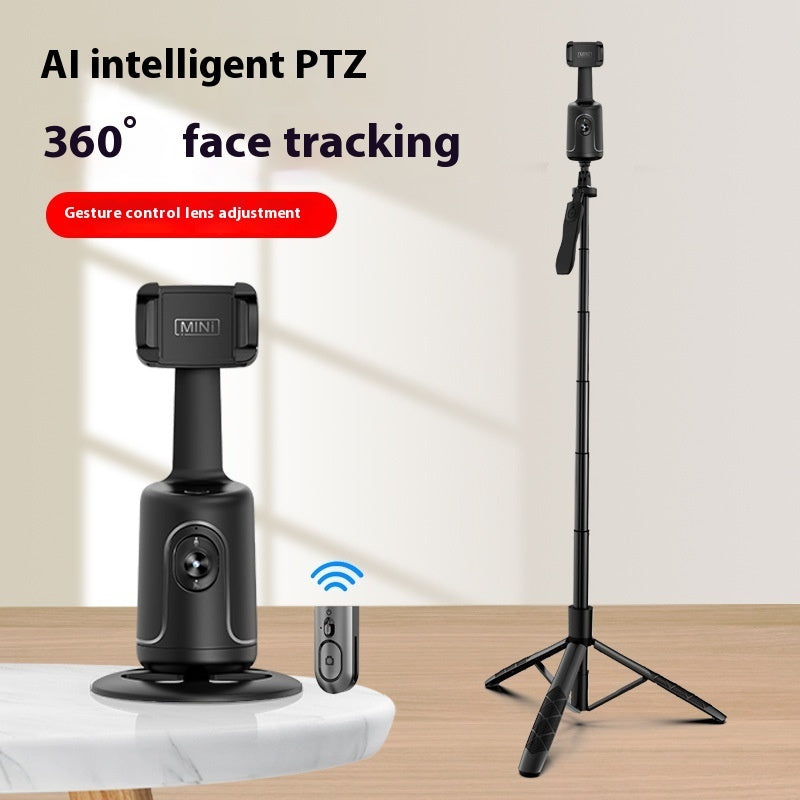 360° Smart Face Tracking Tripod – Auto Gimbal for Vlogging