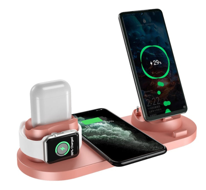 6-in-1 Wireless Charging Dock – iPhone, Apple Watch & More