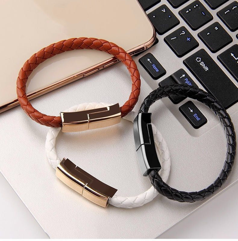 Magnetic Bracelet Charger – USB-C Cable for iPhone