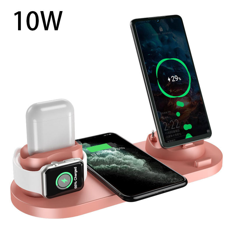 6-in-1 Wireless Charging Dock – iPhone, Apple Watch & More